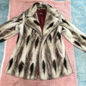 Faux Fur Vintage Jacket